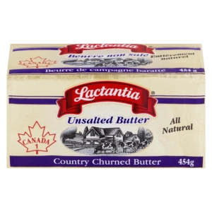 Wholesale Lactantia Unsalted Butter (454g)