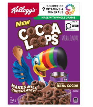 Wholesale Kellogg's Cocoa Loops Cereal (261g)