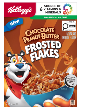 Wholesale Kellogg's Frosted Flakes Chocolate Peanut Butter (349g)