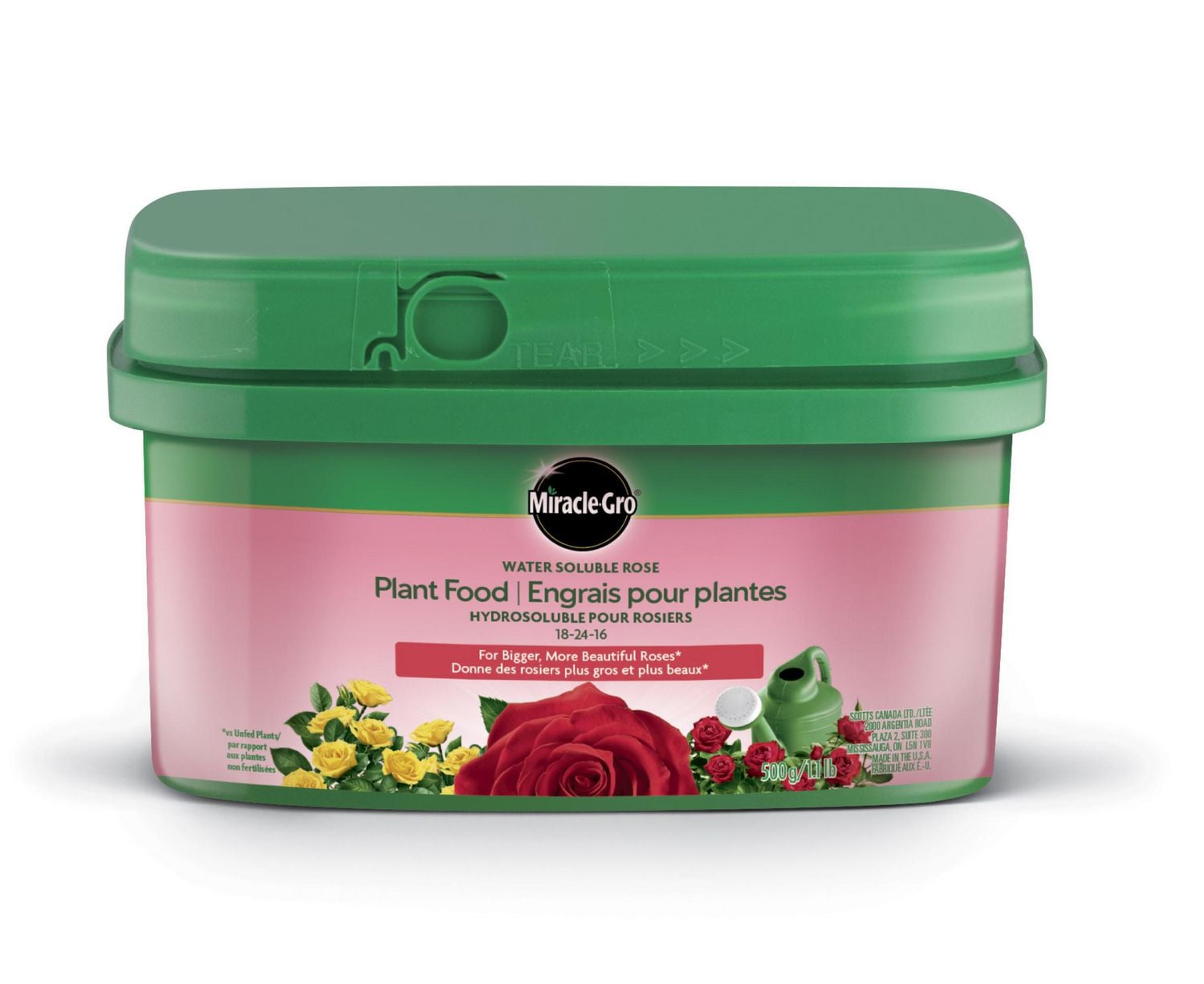 Wholesale Miracle-Gro Water Soluble Rose  Plant Food 18-24-16 (500g)