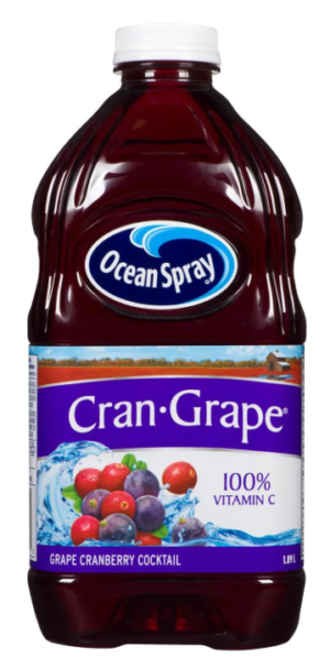 Wholesale Ocean Spray Cranberry Grape Juice (1.89L)