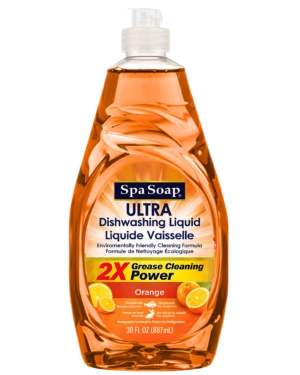 Wholesale SpaSoap LQD 2x Ultra Dishwashing Orange (887ml)