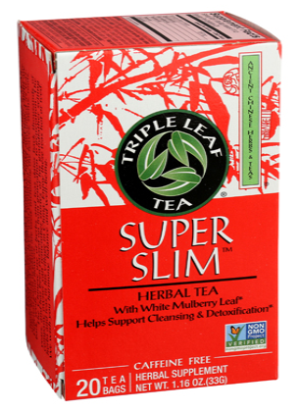 Wholesale Triple Leaf Super Slim Herbal Tea 20's (33g)
