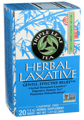Wholesale Triple Leaf Herbal Laxative Tea 20's (36g)
