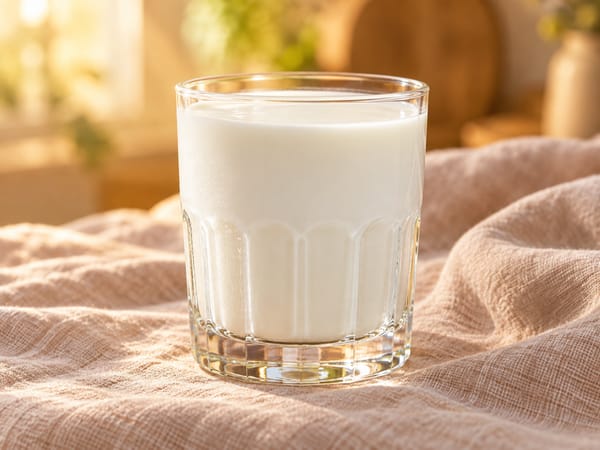 Glass of milk